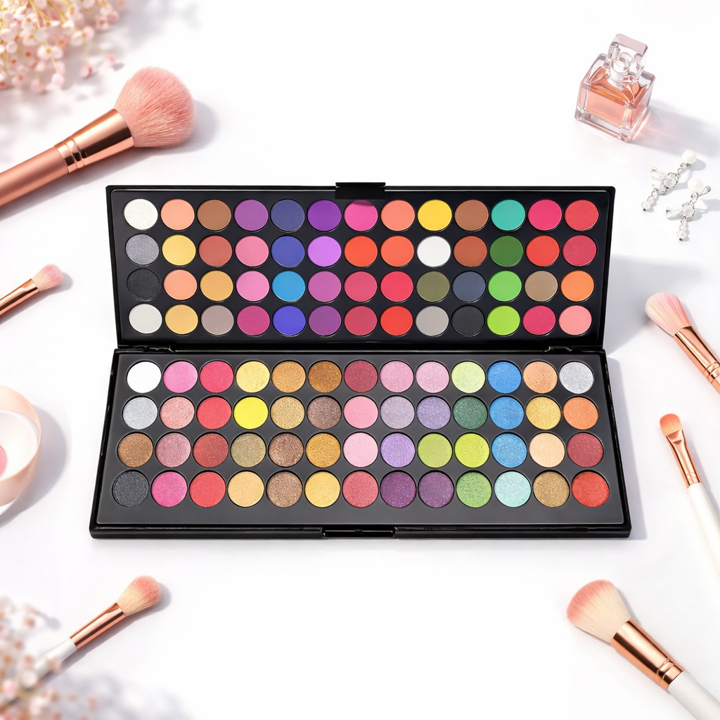 BN Beauty Naked® Gorgeous 96-Color Eyeshadow Kit (48+48 Matte & Shimmer)