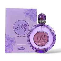 Name: Lilly 	•	Category: Perfume / Fragrance for women 	•	Volume: 100 ml (as shown on the bottle)