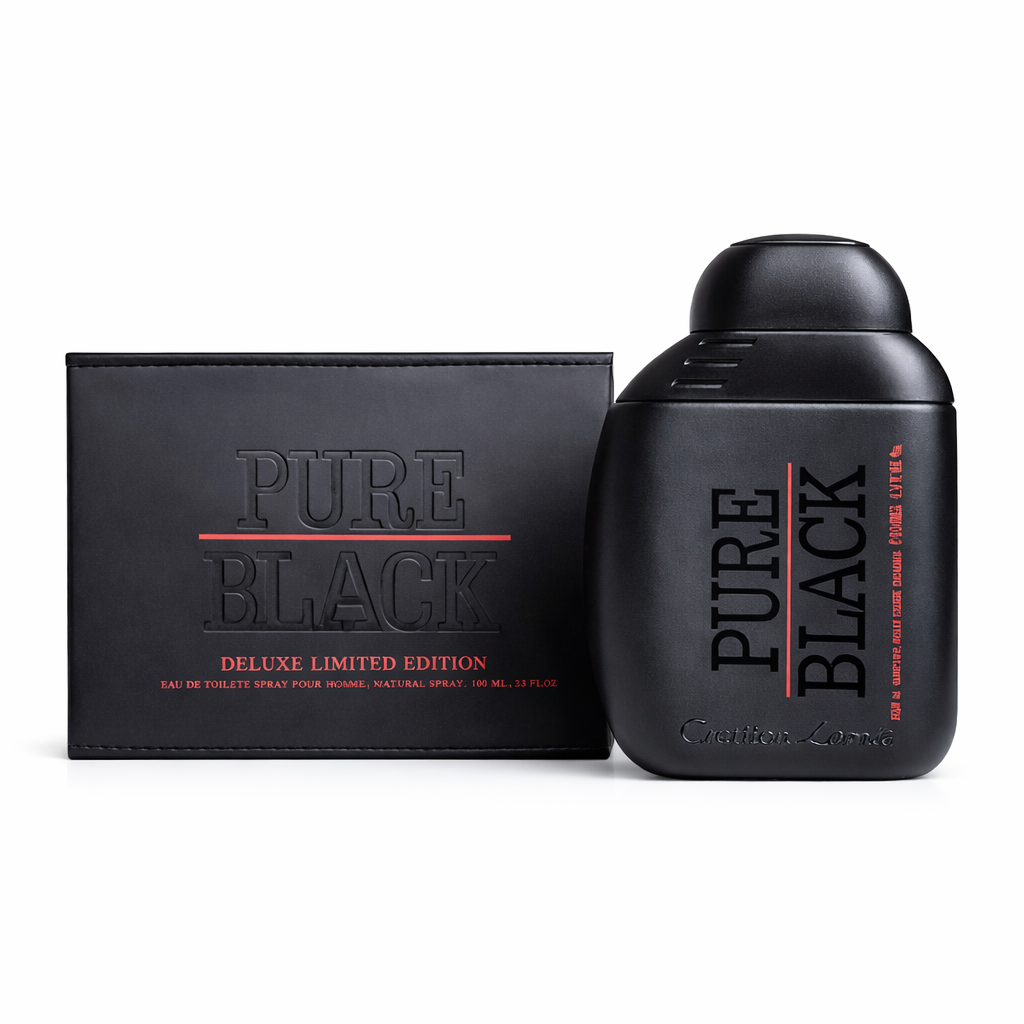 Pure Black – Deluxe Limited Edition Eau de Toilette for Men (100 ml)