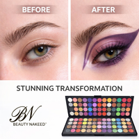 BN Beauty Naked® Gorgeous 96-Color Eyeshadow Kit (48+48 Matte & Shimmer)