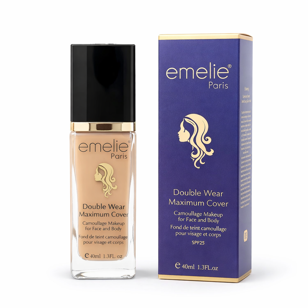 Emelie Paris Double Wear Maximum Cover Foundation (SPF 25)