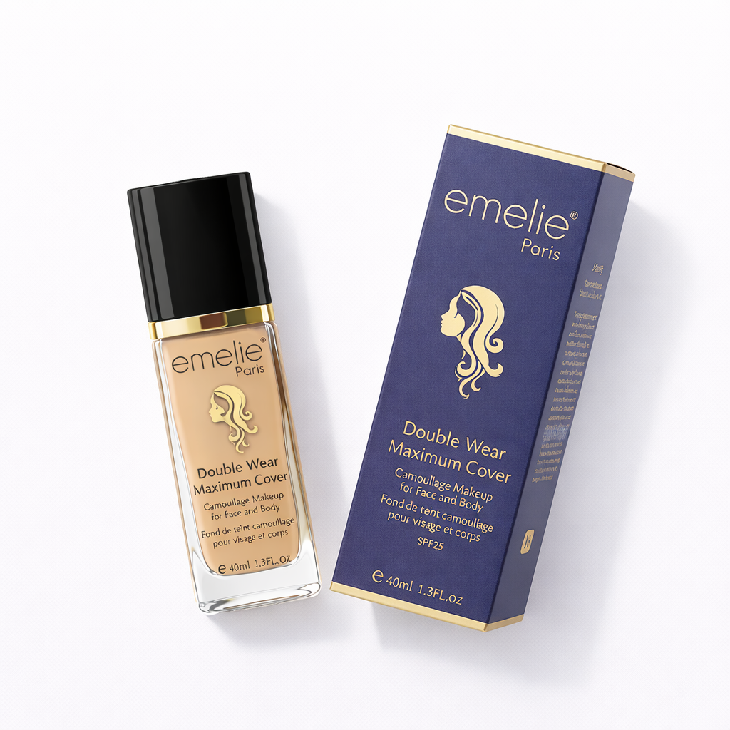 Emelie Paris Double Wear Maximum Cover Foundation (SPF 25)