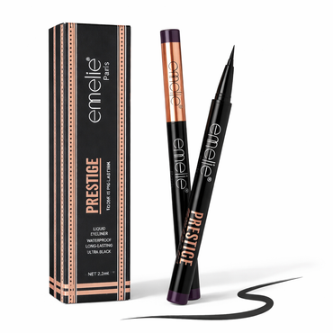 ✨ Emelie Paris Prestige Liquid Eyeliner – Ultra Black